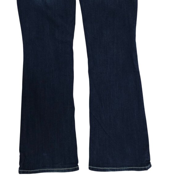 Ariat R.E.A.L. Mid Rise Boot Cut Jeans Womens 32 Thick Stitch Stretch 5 Pocket - Picture 11 of 14